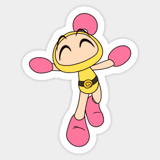 Yellow - Super Bomberman R Sticker